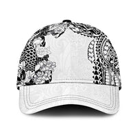 Japanese Irezumi and Hawaiian Polynesian Art Tattoo Classic Cap White Color - Polynesian Pride