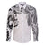 Japanese Irezumi and Hawaiian Polynesian Art Tattoo Family Matching Puletasi and Hawaiian Shirt White Color - Polynesian Pride
