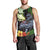 Hawaii Kaimuki High School Men Tank Top Tribal Kakau Pattern Mix Hibiscus Flower LT03 - Polynesian Pride