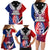 New Zealand Waitangi Family Matching Long Sleeve Bodycon Dress and Hawaiian Shirt Kia Ora Maori Koruru Tiki Mask LT03 - Polynesian Pride