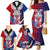 New Zealand Waitangi Family Matching Mermaid Dress and Hawaiian Shirt Kia Ora Maori Koruru Tiki Mask LT03 - Polynesian Pride