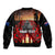 Custom New Zealand and Australia ANZAC Day Bomber Jacket Gallipoli and Canlelight Lest We Forget LT03 - Polynesian Pride