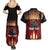 Custom New Zealand and Australia ANZAC Day Couples Matching Summer Maxi Dress and Hawaiian Shirt Gallipoli and Canlelight Lest We Forget LT03 - Polynesian Pride