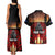 Custom New Zealand and Australia ANZAC Day Couples Matching Tank Maxi Dress and Hawaiian Shirt Gallipoli and Canlelight Lest We Forget LT03 - Polynesian Pride