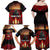 Custom New Zealand and Australia ANZAC Day Family Matching Off Shoulder Maxi Dress and Hawaiian Shirt Gallipoli and Canlelight Lest We Forget LT03 - Polynesian Pride