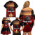 Custom New Zealand and Australia ANZAC Day Family Matching Off Shoulder Short Dress and Hawaiian Shirt Gallipoli and Canlelight Lest We Forget LT03 - Polynesian Pride