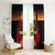 Custom New Zealand and Australia ANZAC Day Window Curtain Gallipoli and Canlelight Lest We Forget LT03 - Polynesian Pride