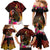 Papua New Guinea Bird-of-Paradise Family Matching Mermaid Dress and Hawaiian Shirt Hibiscus and Kundu Drum Tribal Pattern LT03 - Polynesian Pride