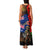 New Zealand and Australia ANZAC Day Family Matching Tank Maxi Dress and Hawaiian Shirt National Flag mix Kiwi Bird and Kangaroo Soldier Style LT03 - Polynesian Pride