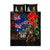 New Zealand and Australia ANZAC Day Quilt Bed Set National Flag mix Kiwi Bird and Kangaroo Soldier Style