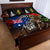 New Zealand and Australia ANZAC Day Quilt Bed Set National Flag mix Kiwi Bird and Kangaroo Soldier Style