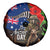 New Zealand and Australia ANZAC Day Spare Tire Cover National Flag mix Kiwi Bird and Kangaroo Soldier Style