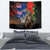 New Zealand and Australia ANZAC Day Tapestry National Flag mix Kiwi Bird and Kangaroo Soldier Style