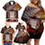 New Zealand ANZAC Day Family Matching Off Shoulder Short Dress and Hawaiian Shirt The Ode of Remembrance and Silver Fern LT03 - Polynesian Pride