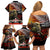 New Zealand ANZAC Day Family Matching Off Shoulder Short Dress and Hawaiian Shirt The Ode of Remembrance and Silver Fern LT03 - Polynesian Pride