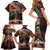 New Zealand ANZAC Day Family Matching Short Sleeve Bodycon Dress and Hawaiian Shirt The Ode of Remembrance and Silver Fern LT03 - Polynesian Pride