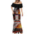 New Zealand ANZAC Day Mermaid Dress The Ode of Remembrance and Silver Fern LT03 - Polynesian Pride