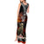 New Zealand ANZAC Day Tank Maxi Dress The Ode of Remembrance and Silver Fern LT03 - Polynesian Pride