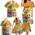 Happy Lei Day Family Matching Mermaid Dress and Hawaiian Shirt Hula Male Dancer Polynesian Flower Kakau Pattern