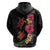 Hawaiian Flower and Tribal Turtle Hoodie Colorful Style