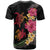 Hawaiian Flower and Tribal Turtle T Shirt Colorful Style