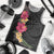 Hawaiian Plumeria and Hibiscus Men Tank Top Colorful Style