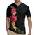 Hawaiian Plumeria and Hibiscus Rugby Jersey Colorful Style