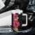 Hawaiian Plumeria and Hibiscus Tumbler With Handle Colorful Style