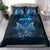 New Zealand Matariki Bedding Set Maori Pattern and Kiwi Bird Haka Dance Sky Night