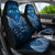 New Zealand Matariki Car Seat Cover Maori Pattern and Kiwi Bird Haka Dance Sky Night