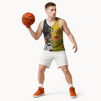 Aotearoa New Zealand And Australia Basketball Custom Basketball Jersey Maori Tribal Tattoo And Aboriginal Dot Art Heritage