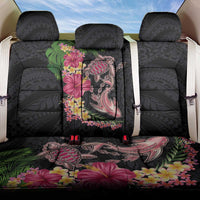 Hawaiian Tropical Plants Turtle and Shark Back Car Seat Cover Polynesian Art Tattoo