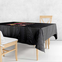 Hawaiian Tropical Plants Turtle and Shark Tablecloth Polynesian Art Tattoo LT03 - Polynesian Pride