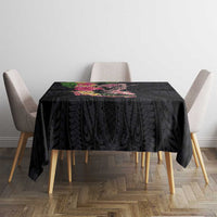 Hawaiian Tropical Plants Turtle and Shark Tablecloth Polynesian Art Tattoo LT03 - Polynesian Pride