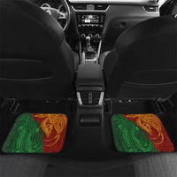 Papua New Guinea East Sepik Province Car Mats Tribal Crocodile Birds of Paradise Melanesian Tattoo