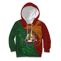 Papua New Guinea East Sepik Province Kid Hoodie Tribal Crocodile Birds of Paradise Melanesian Tattoo
