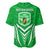 Kimbe Cutters Rugby Baseball Jersey Papua New Guinea Polynesian Tattoo Green Version LT03 - Polynesian Pride