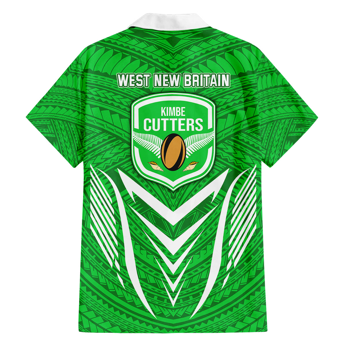 Kimbe Cutters Rugby Family Matching Long Sleeve Bodycon Dress and Hawaiian Shirt Papua New Guinea Polynesian Tattoo Green Version LT03 - Polynesian Pride