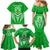 Kimbe Cutters Rugby Family Matching Mermaid Dress and Hawaiian Shirt Papua New Guinea Polynesian Tattoo Green Version LT03 - Polynesian Pride