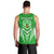 Kimbe Cutters Rugby Men Tank Top Papua New Guinea Polynesian Tattoo Green Version LT03 - Polynesian Pride