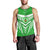 Kimbe Cutters Rugby Men Tank Top Papua New Guinea Polynesian Tattoo Green Version LT03 - Polynesian Pride