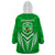 Kimbe Cutters Rugby Wearable Blanket Hoodie Papua New Guinea Polynesian Tattoo Green Version LT03 - Polynesian Pride