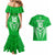 Custom Kimbe Cutters Rugby Couples Matching Mermaid Dress and Hawaiian Shirt Papua New Guinea Polynesian Tattoo Green Version LT03 - Polynesian Pride