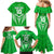 Custom Kimbe Cutters Rugby Family Matching Mermaid Dress and Hawaiian Shirt Papua New Guinea Polynesian Tattoo Green Version LT03 - Polynesian Pride