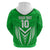 Custom Kimbe Cutters Rugby Hoodie Papua New Guinea Polynesian Tattoo Green Version LT03 - Polynesian Pride