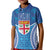 Fiji Day Kid Polo Shirt Fijian Masi Tribal Hibiscus Tattoo and Tapa Pattern