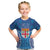 Fiji Day Kid T Shirt Fijian Masi Tribal Hibiscus Tattoo and Tapa Pattern