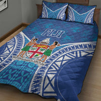 Fiji Day Quilt Bed Set Fijian Masi Tribal Hibiscus Tattoo and Tapa Pattern LT03 - Polynesian Pride
