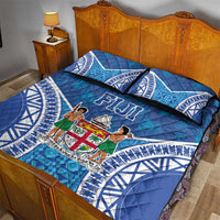 Fiji Day Quilt Bed Set Fijian Masi Tribal Hibiscus Tattoo and Tapa Pattern LT03 - Polynesian Pride