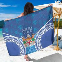 Fiji Day Sarong Fijian Masi Tribal Hibiscus Tattoo and Tapa Pattern